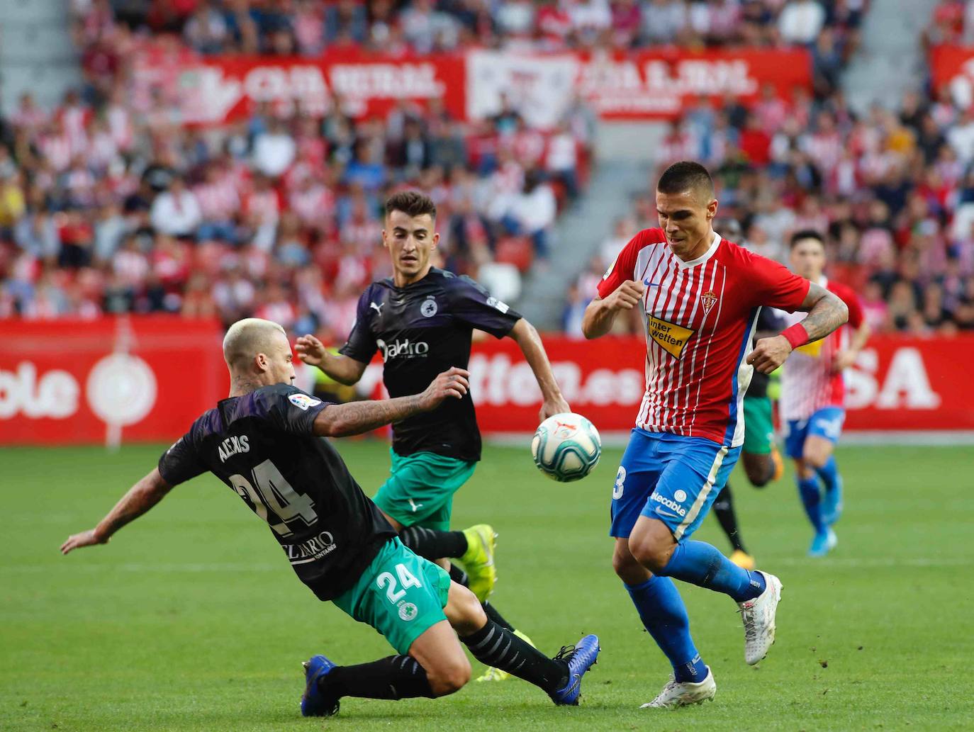 Sporting 1-1 Racing, en imágenes