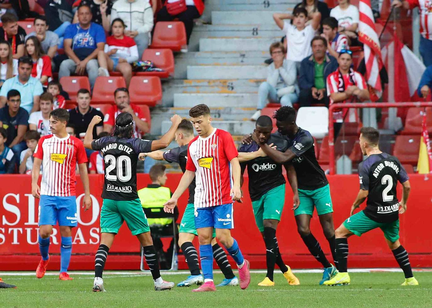 Sporting 1-1 Racing, en imágenes