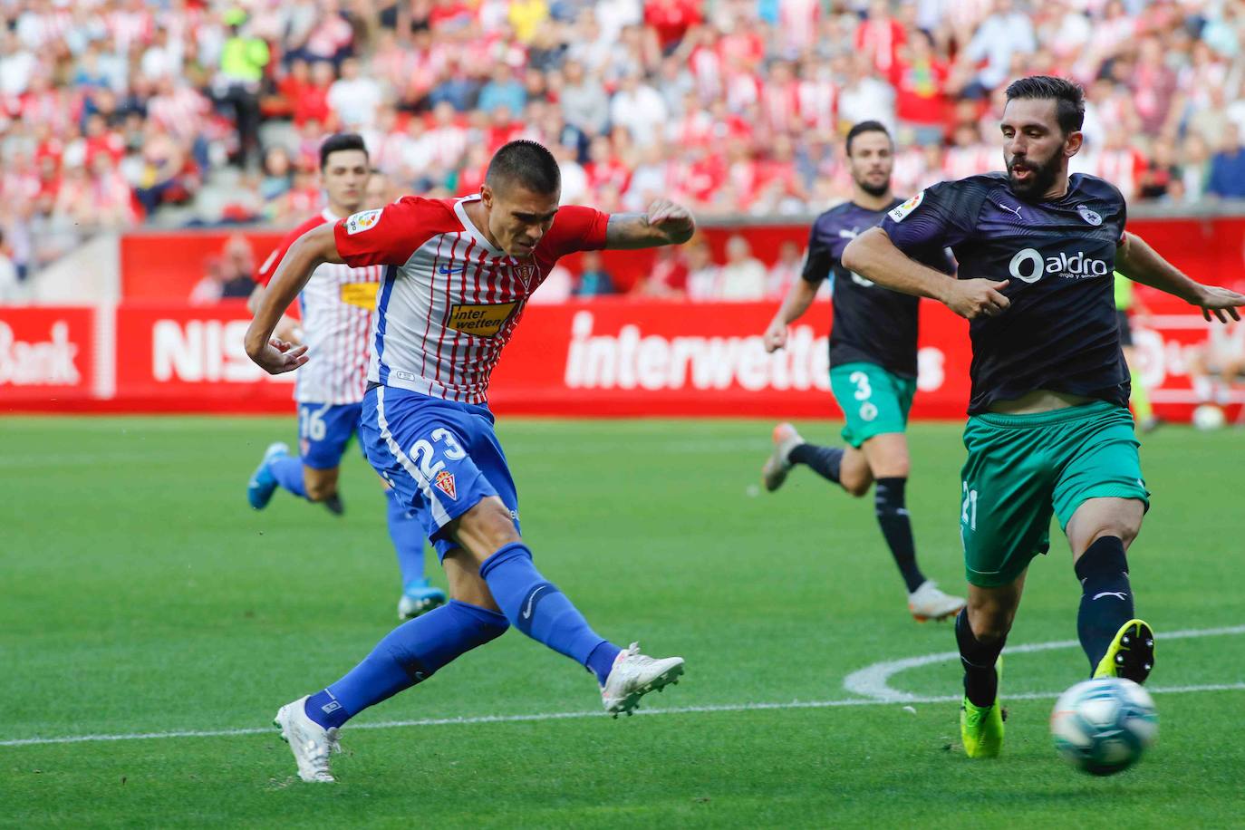 Sporting 1-1 Racing, en imágenes