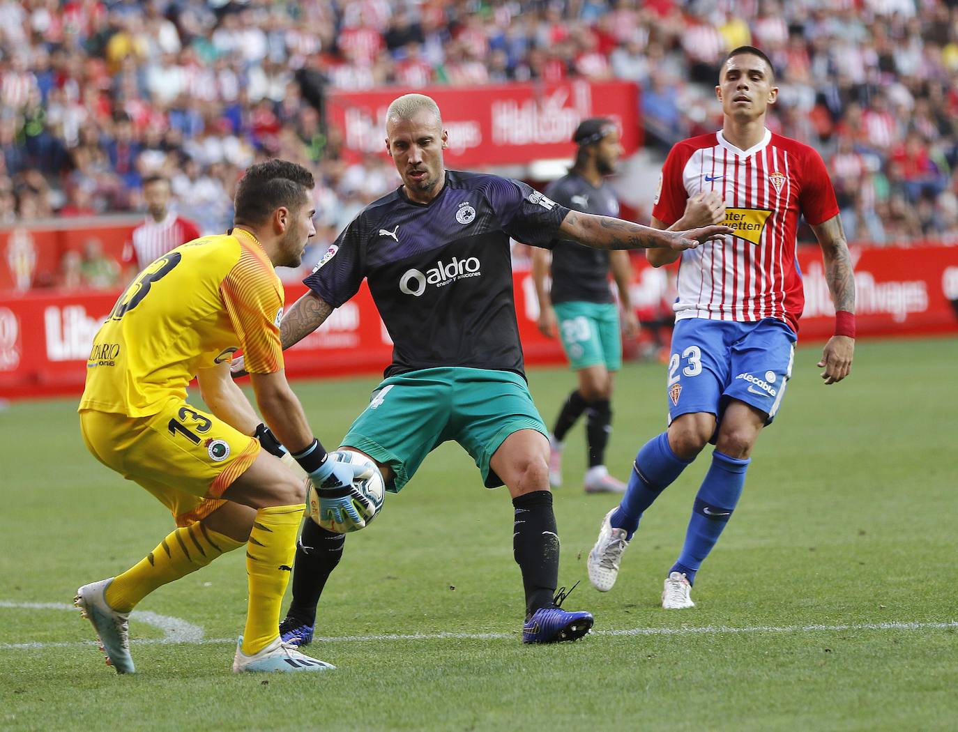 Sporting 1-1 Racing, en imágenes