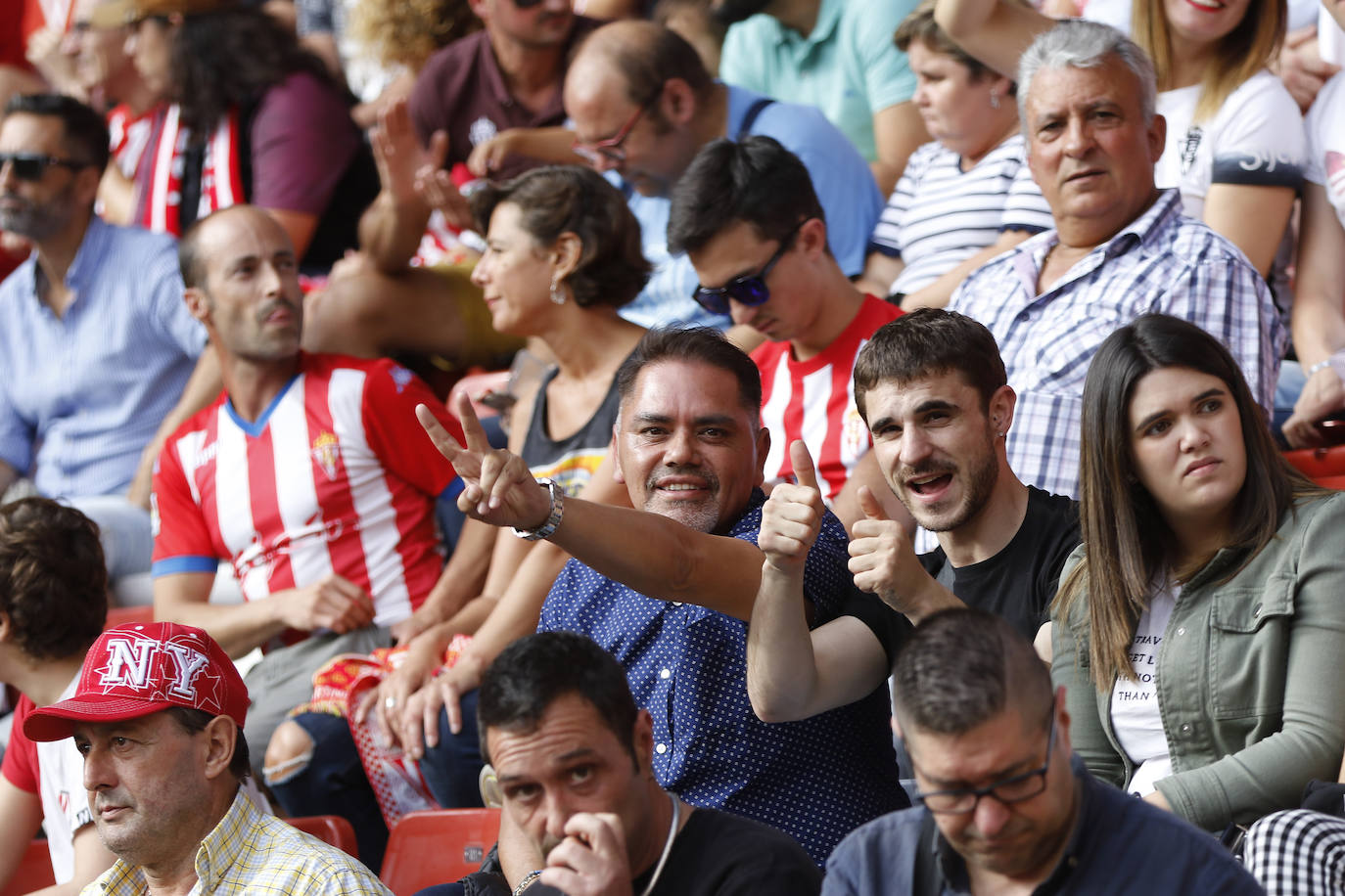 ¿Estuviste en el Sporting 1-1 Racing? ¡Búscate!