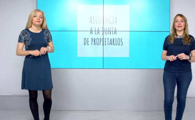 Constitución de una junta de propietarios.