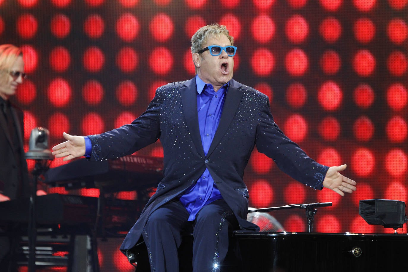 Elton John en 2015.