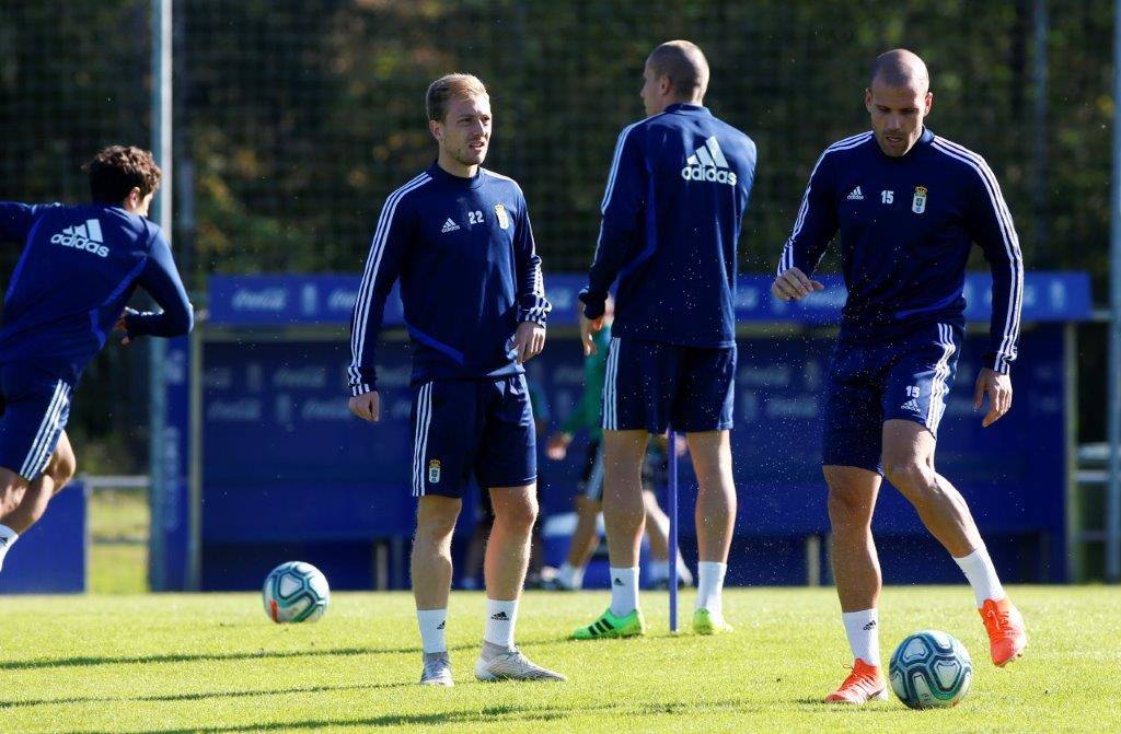 Fotos: Entrenamiento del Real Oviedo (28/09)