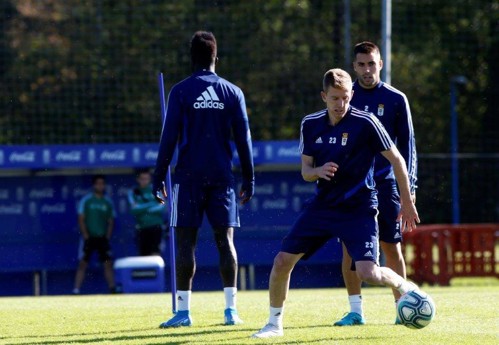 Fotos: Entrenamiento del Real Oviedo (28/09)