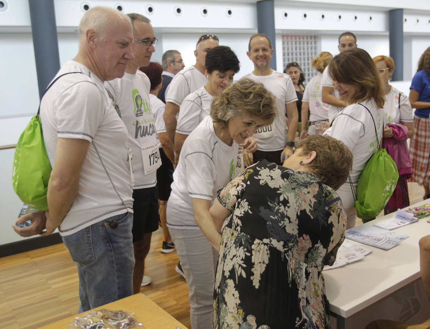 Promover los hábitos saludables, moverse por la salud y convertir al Hospital Universitario Central de Asturias (HUCA) «en un lugar de salud y no de enfermedad»