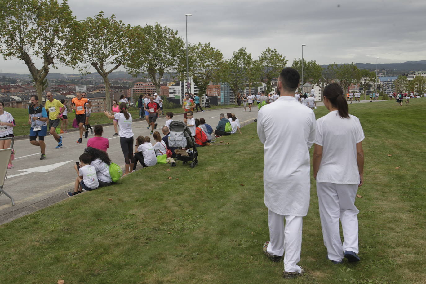 Promover los hábitos saludables, moverse por la salud y convertir al Hospital Universitario Central de Asturias (HUCA) «en un lugar de salud y no de enfermedad»