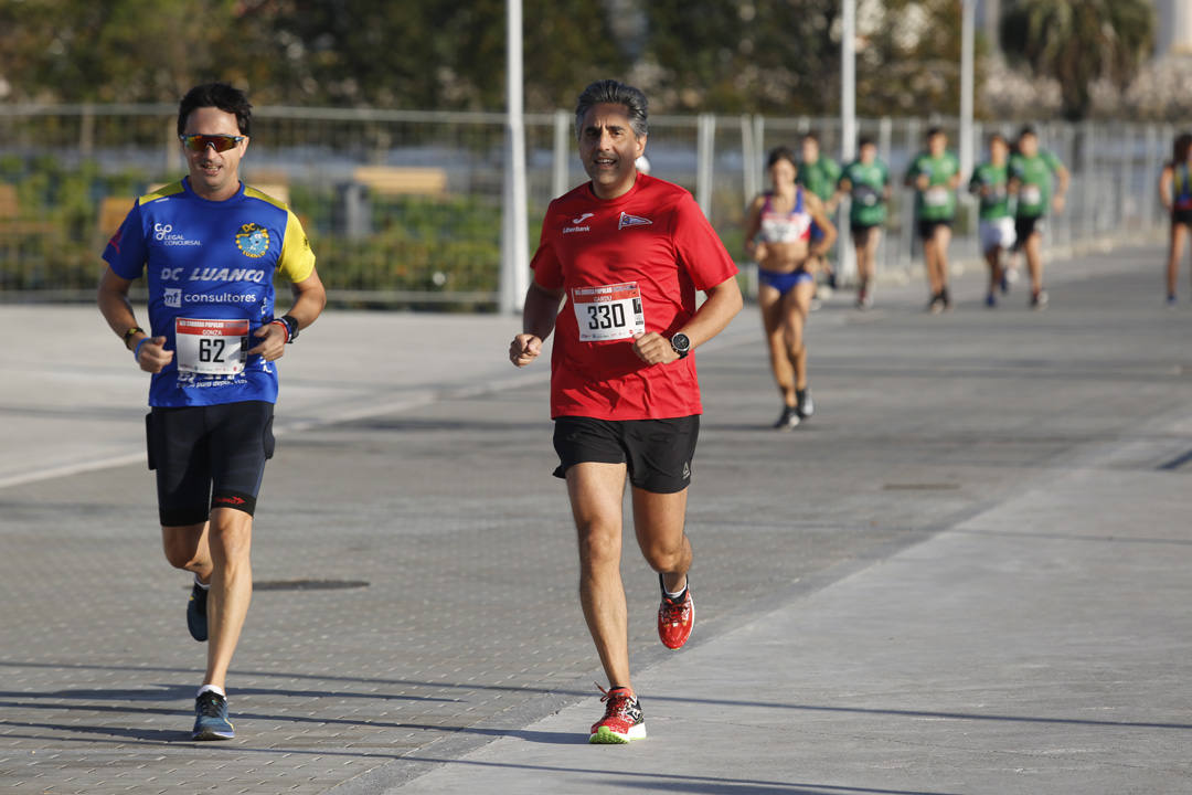 Más de 700 corredores participaron en la carrera que volvió a unir a las dos entidades