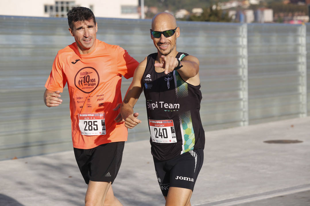 Más de 700 corredores participaron en la carrera que volvió a unir a las dos entidades