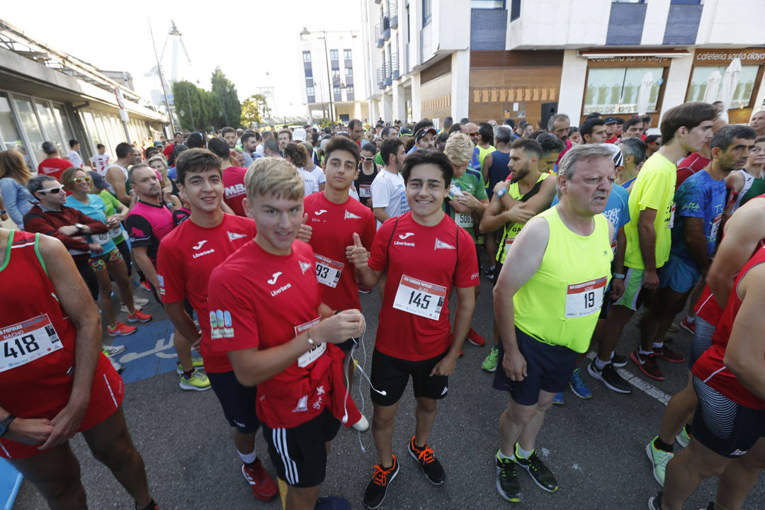 Más de 700 corredores participaron en la carrera que volvió a unir a las dos entidades