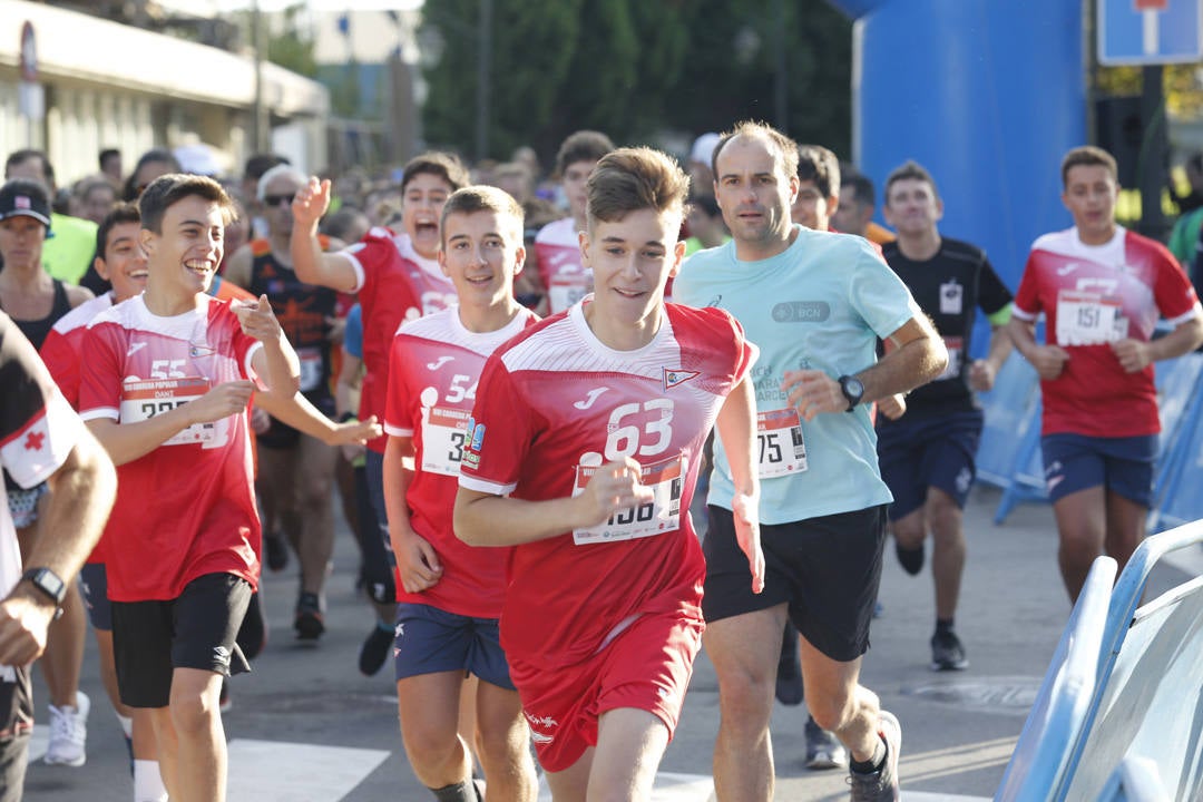 Más de 700 corredores participaron en la carrera que volvió a unir a las dos entidades