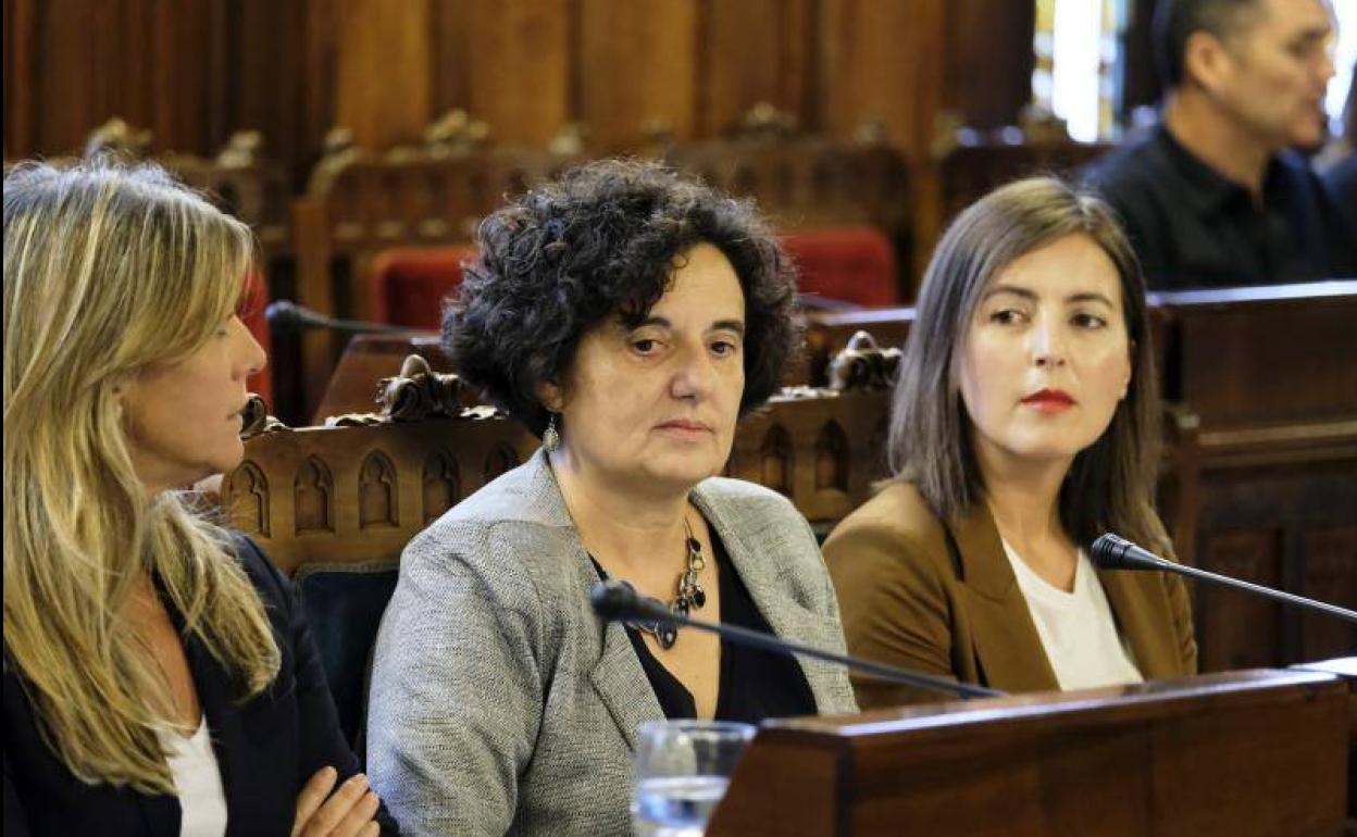 La consejera de Cultura, Política Lingüística y Turismo, Berta Piñán. 