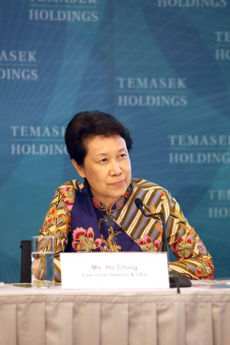 Ho Ching, directora ejecutiva de Temasek Holdings.