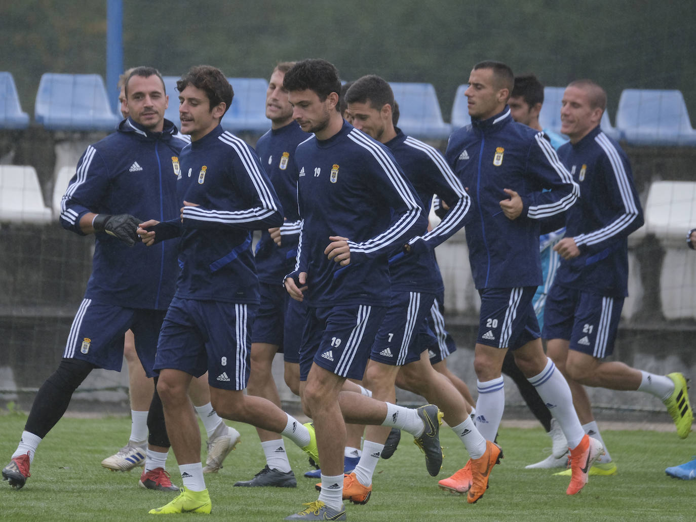 Fotos: Entrenamiento del Real Oviedo (4/10/2019)