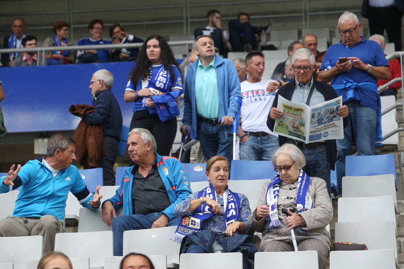 ¿Estuviste en el Real Oviedo 1-1 Numancia? ¡Búscate en el Tartiere!