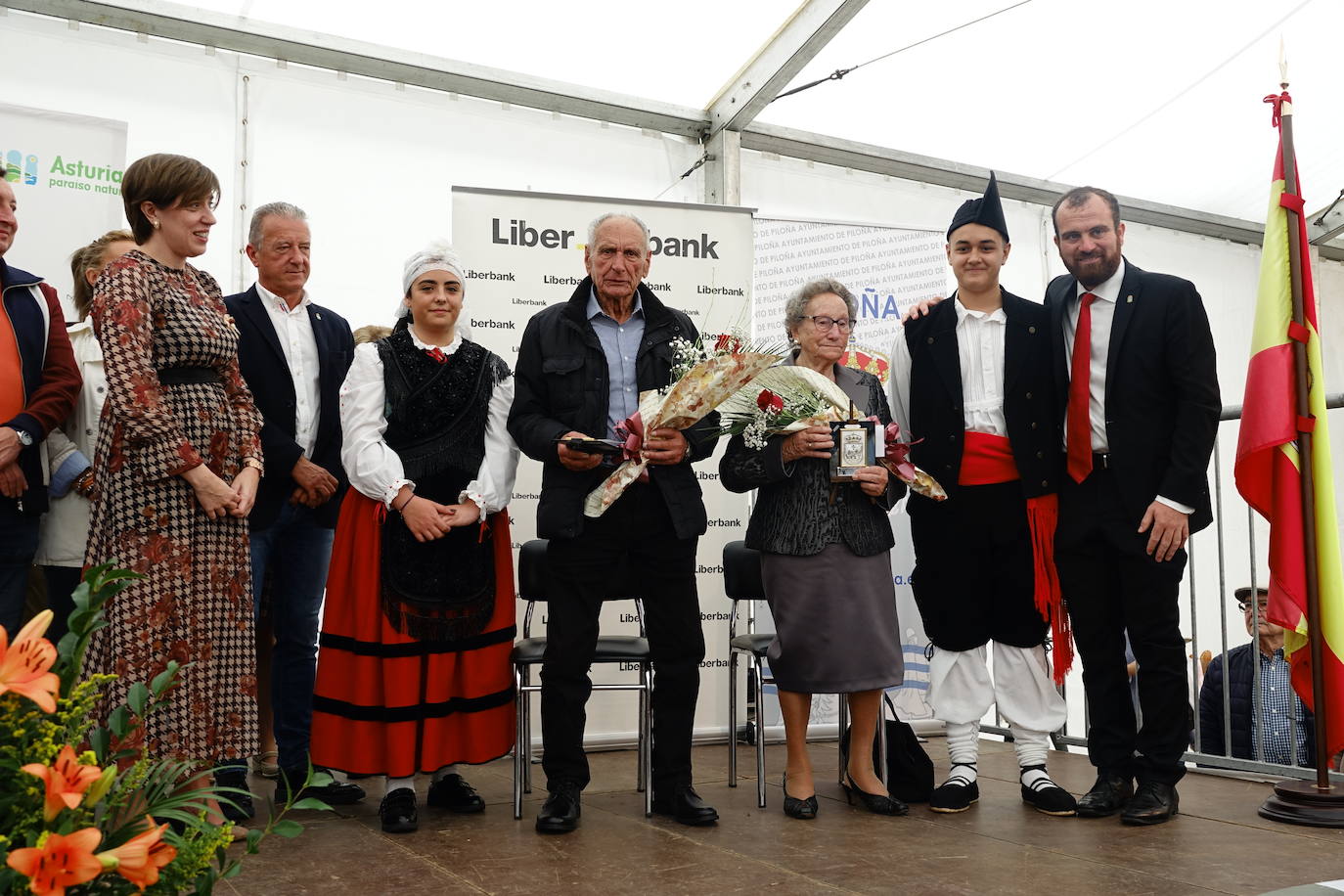 Infiesto saborea este fruto con actividades en torno al sabor asturiano con una gran afluencia de público.