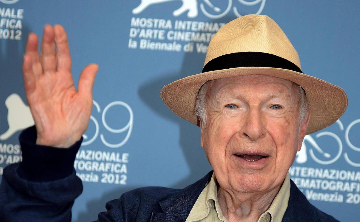 El dramaturgo Peter Brook. 