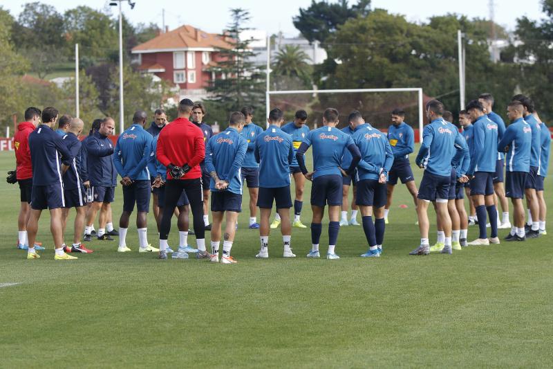 Fotos: Entrenamiento del Sporting (09/10/19)