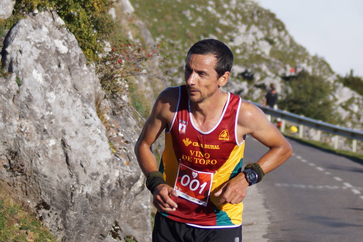 Cerca de 200 atletas se dieron cita en el trail. 