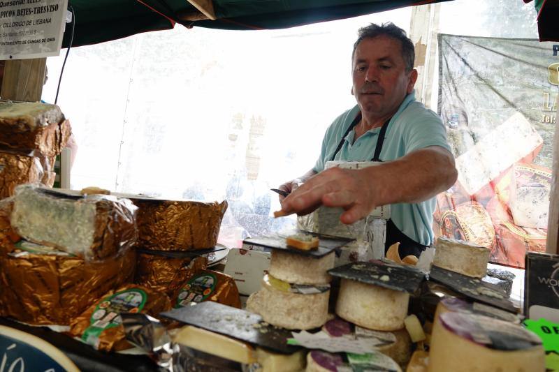Fotos: Certamen del queso en Cangas y feria de la miel
