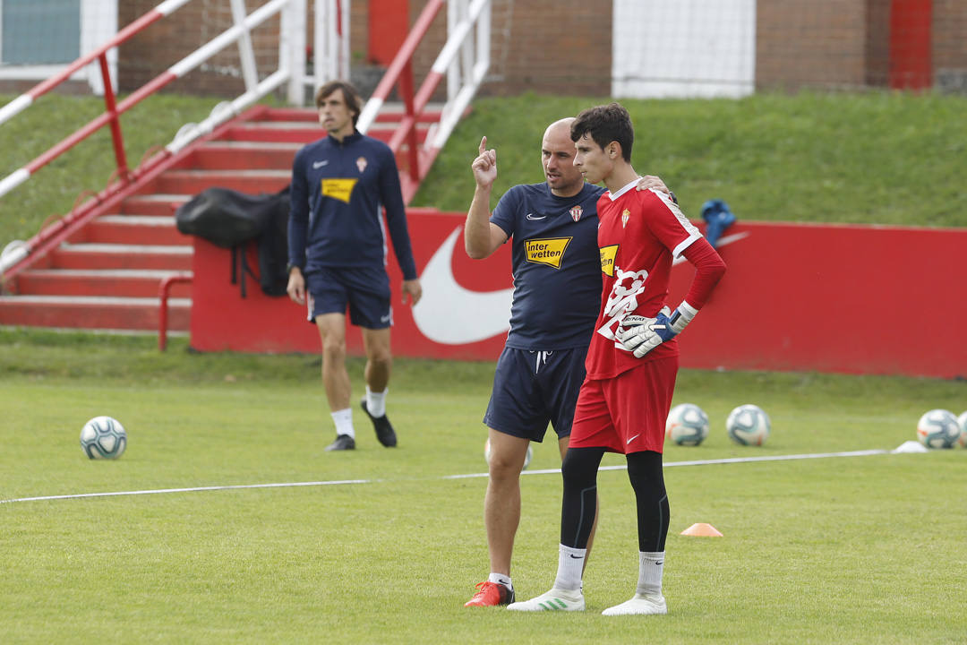 Fotos: Entrenamiento del Sporting (13-10-2019)