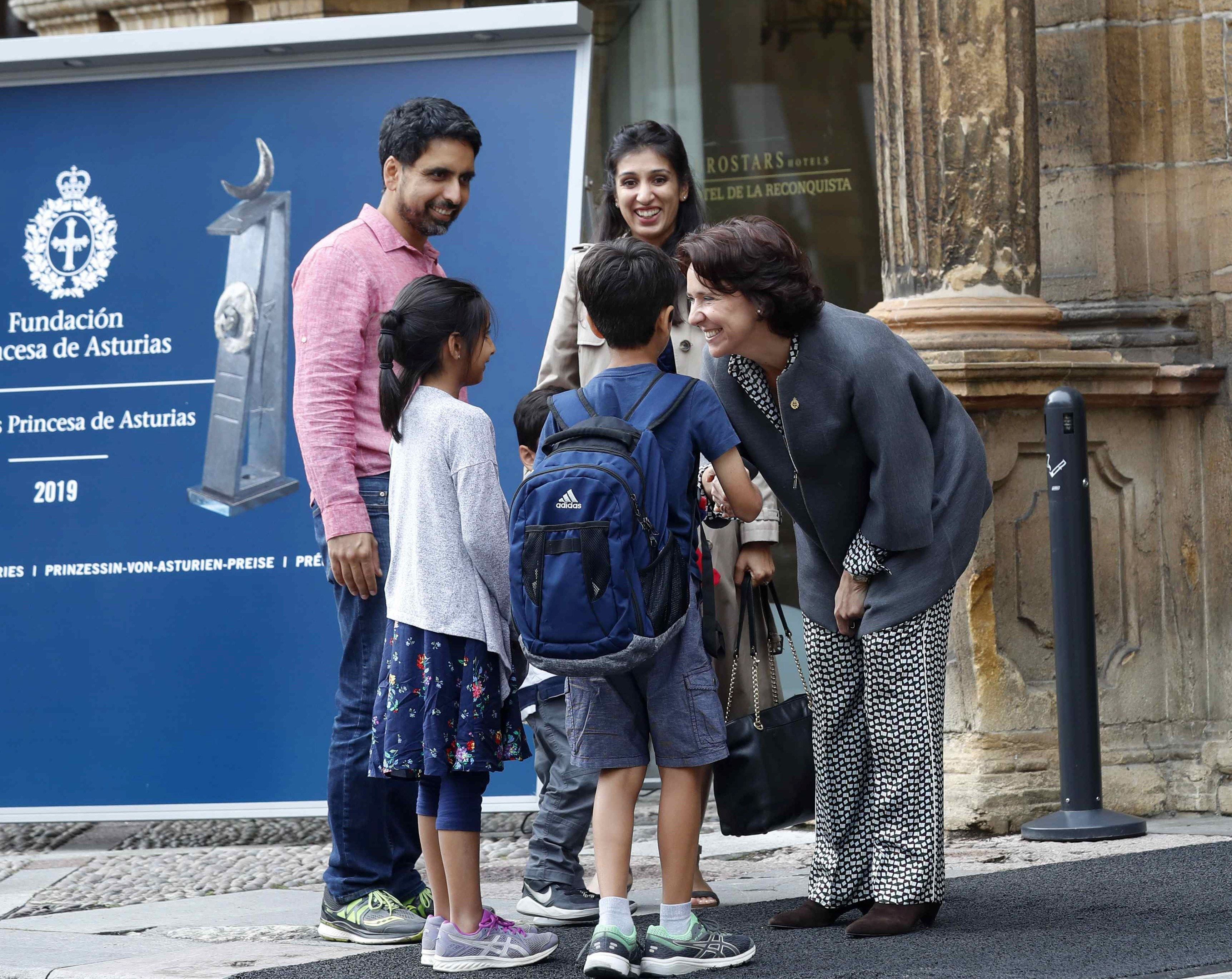 Llegada a Oviedo de los galardonados con los Premios Princesa 2019