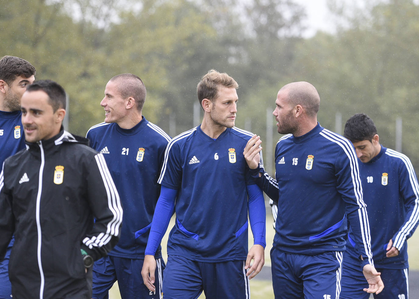 Fotos: Entrenamiento del Real Oviedo (17-10)