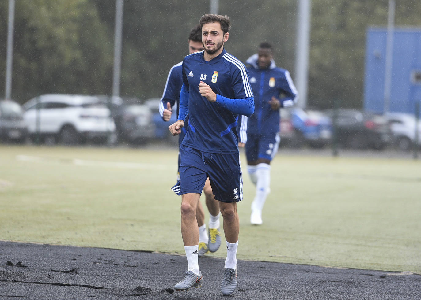 Fotos: Entrenamiento del Real Oviedo (17-10)