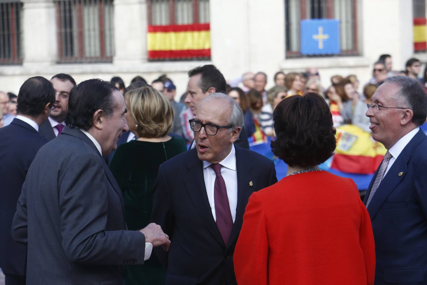 Doña Leonor llega a Oviedo en sus primeros Premios Princesa de Asturias. 