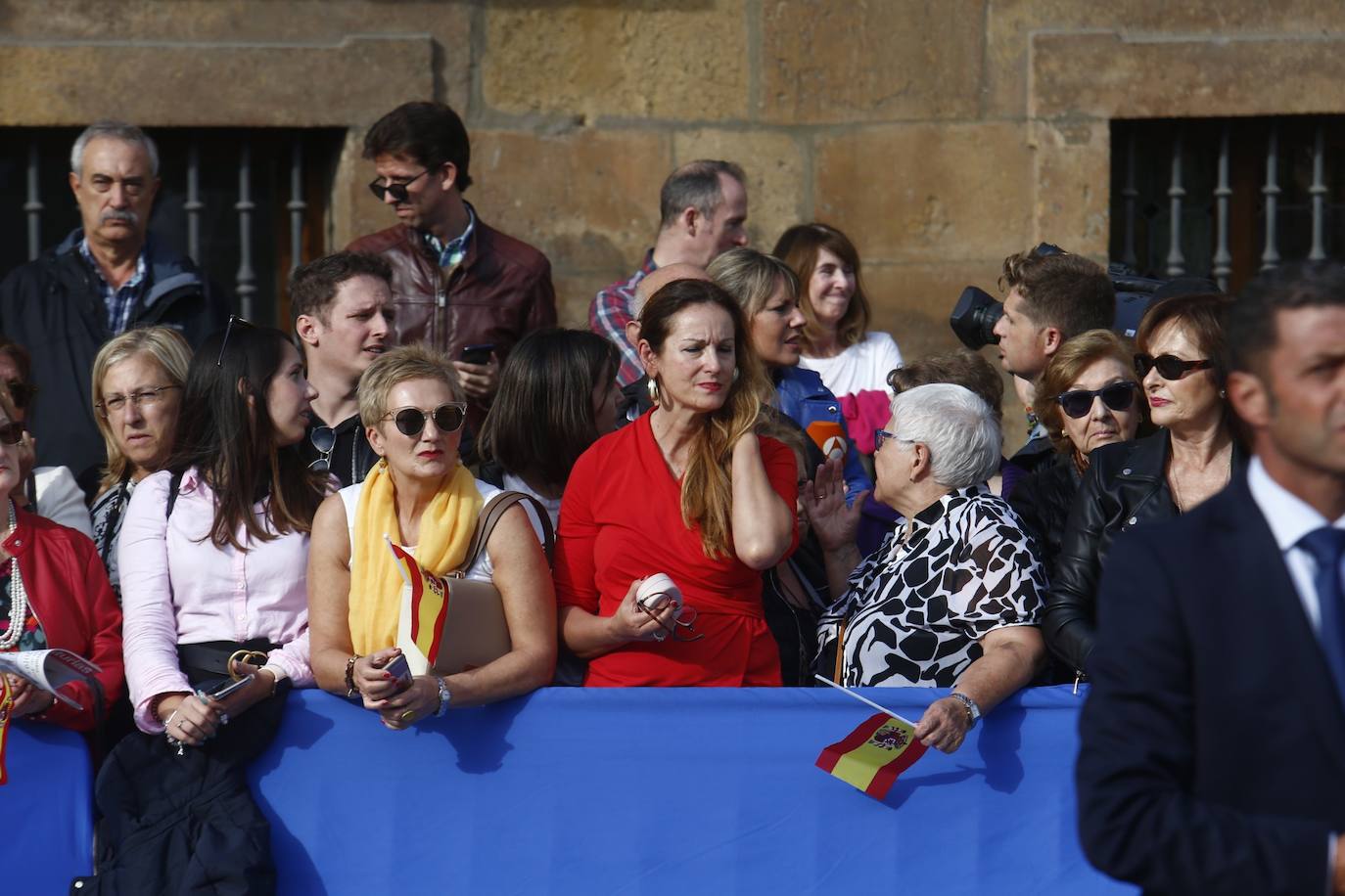 Doña Leonor llega a Oviedo en sus primeros Premios Princesa de Asturias. 