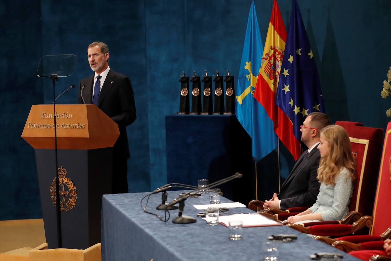 Las imágenes de la ceremonia de entrega de los Premios Princesa de Asturias