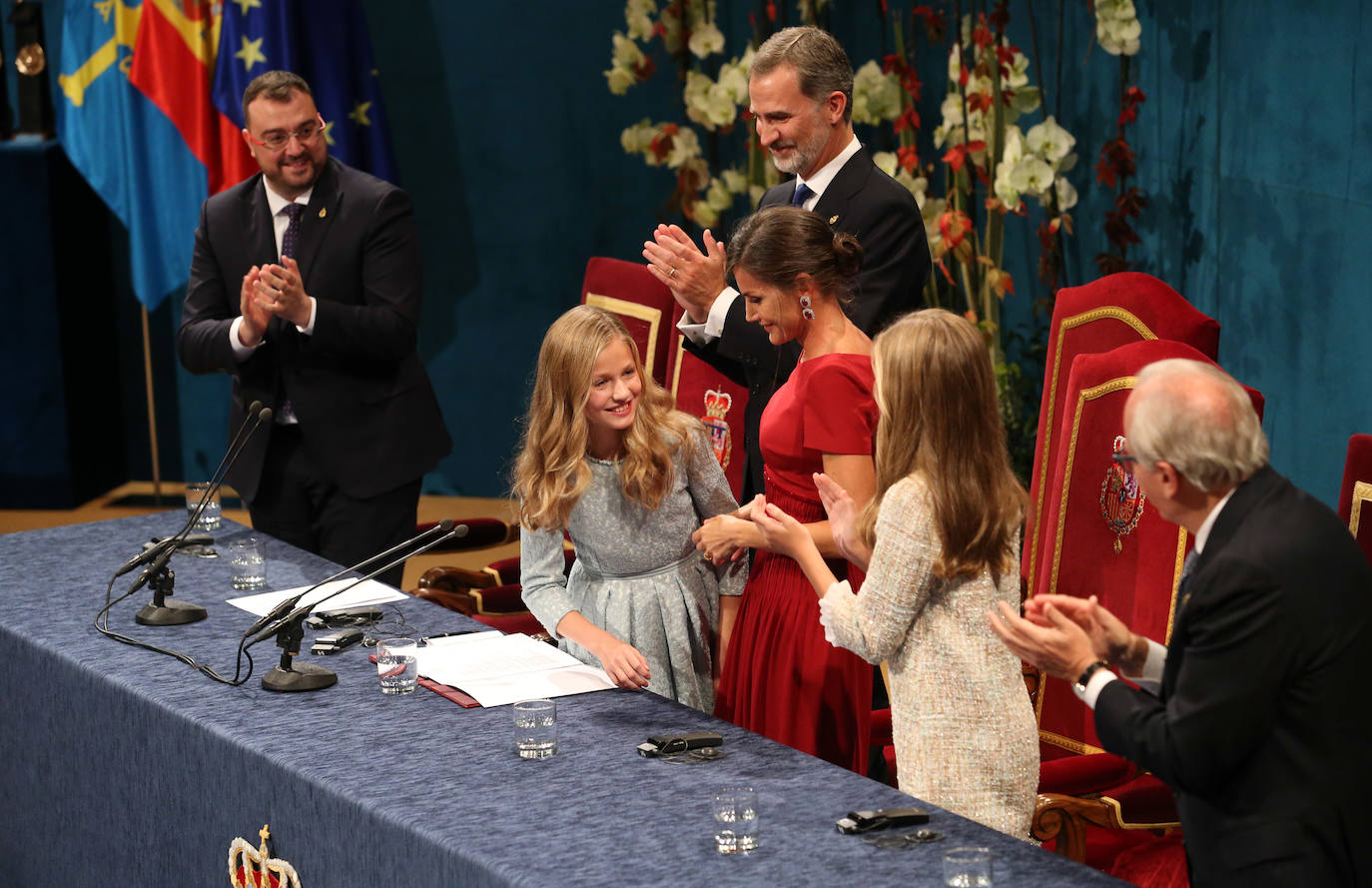 Las imágenes de la ceremonia de entrega de los Premios Princesa de Asturias