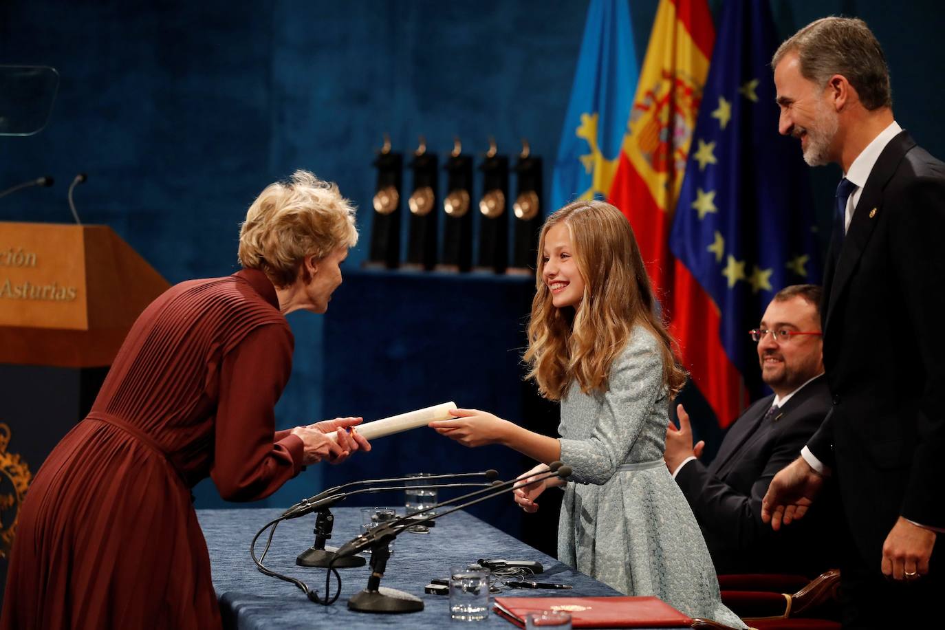 Las imágenes de la ceremonia de entrega de los Premios Princesa de Asturias