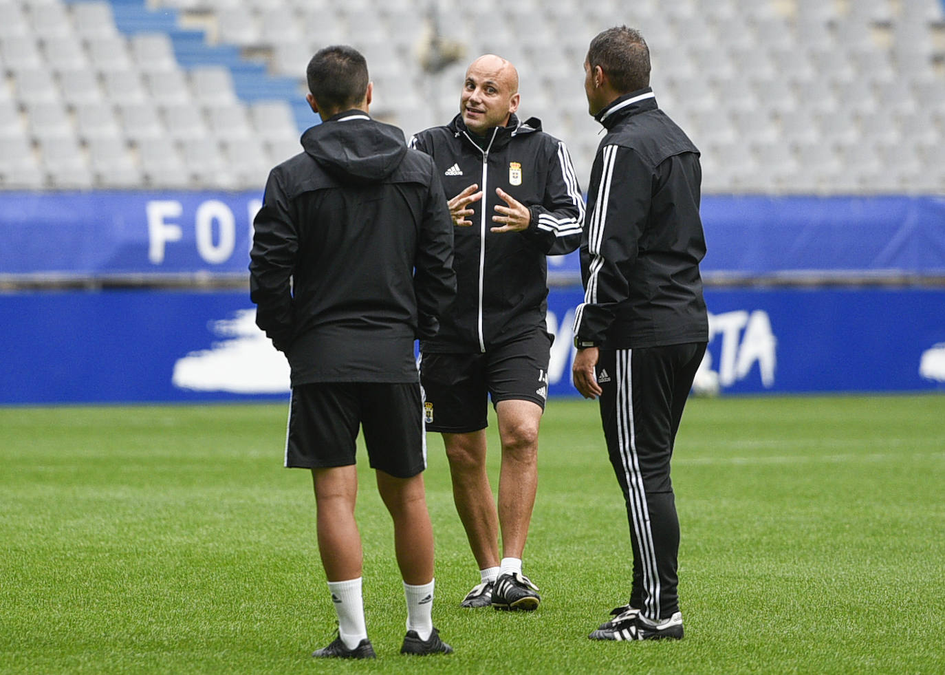 Fotos: Entrenamiento del Real Oviedo (18-10-2019)