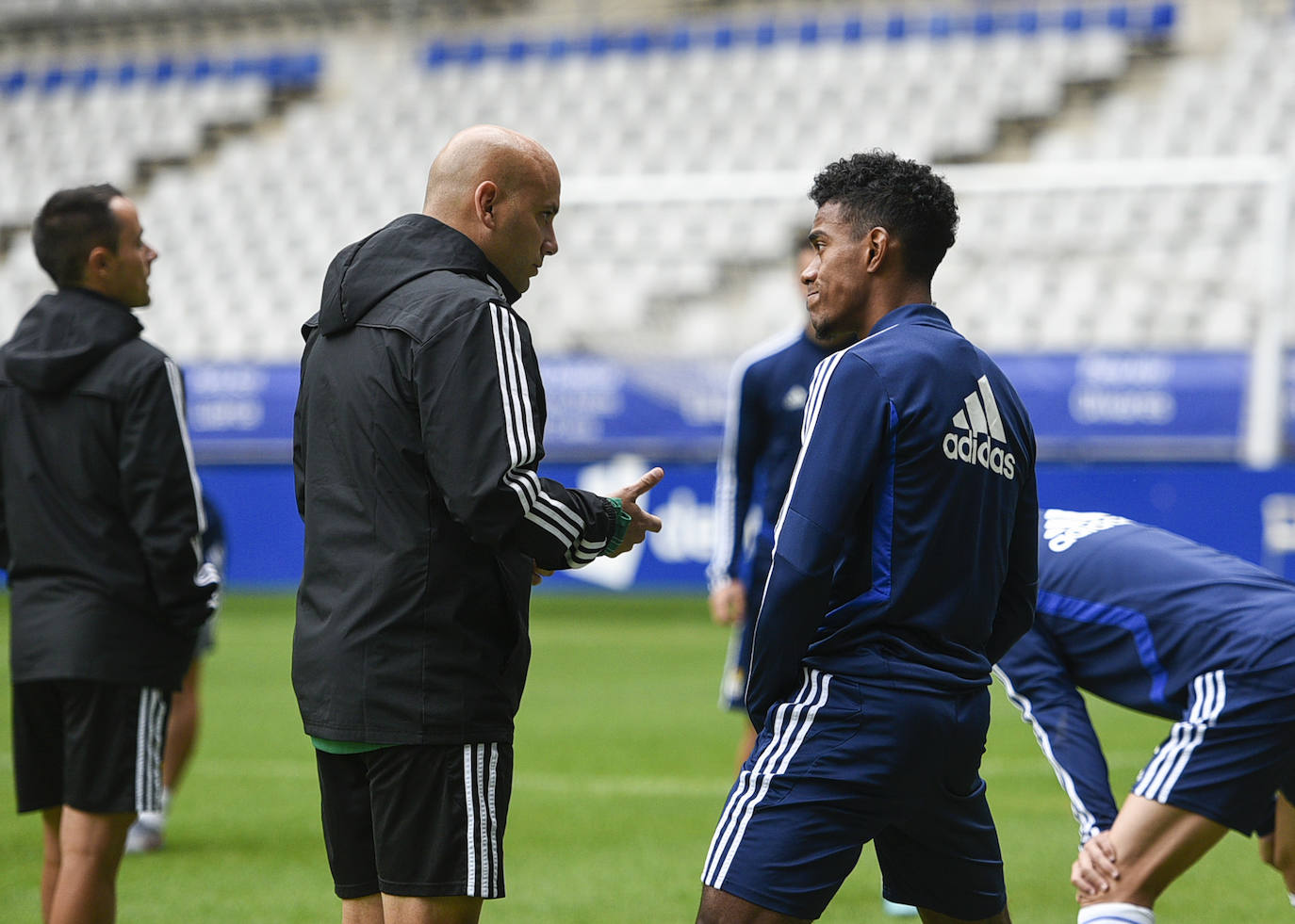 Fotos: Entrenamiento del Real Oviedo (18-10-2019)