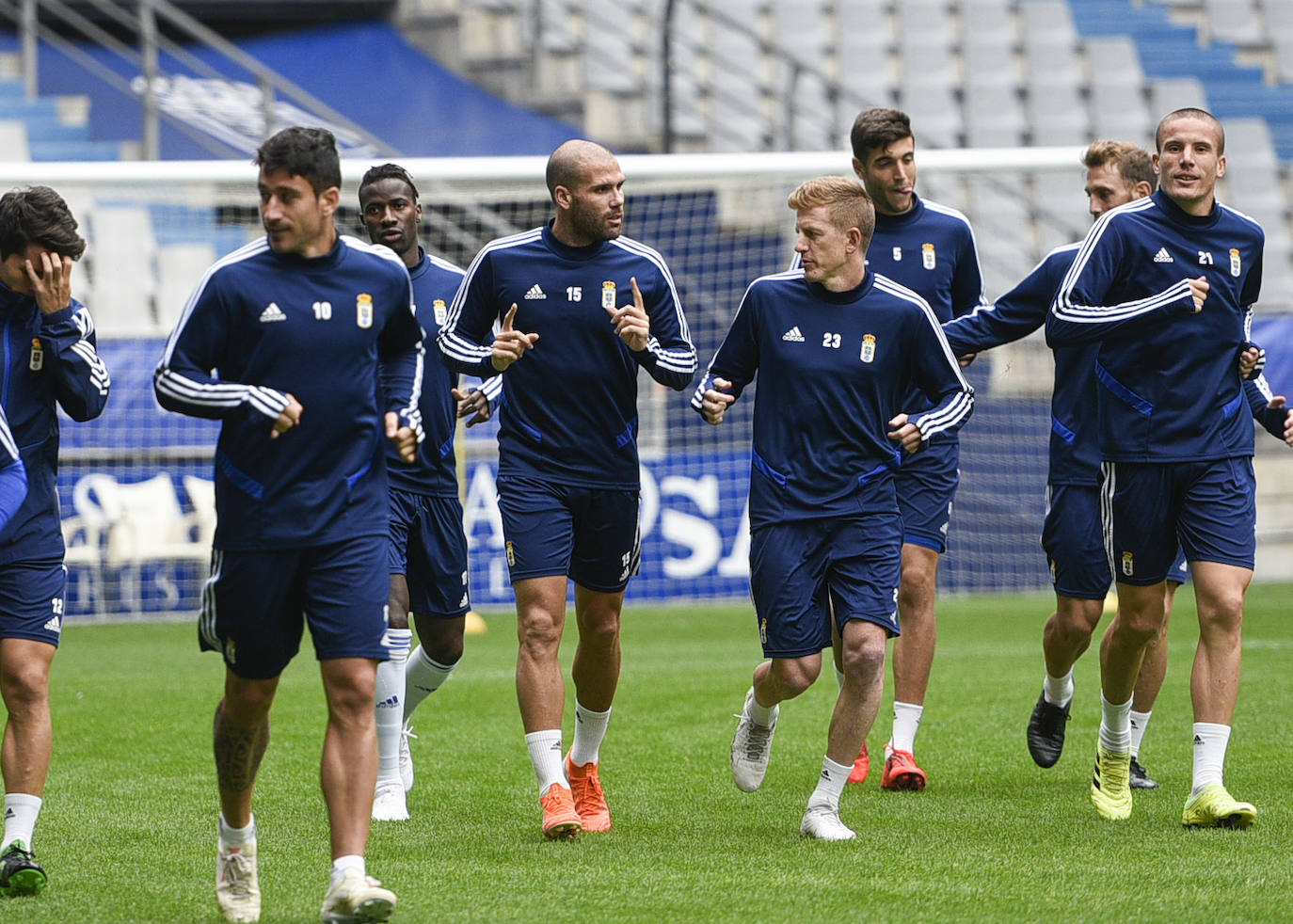 Fotos: Entrenamiento del Real Oviedo (18-10-2019)