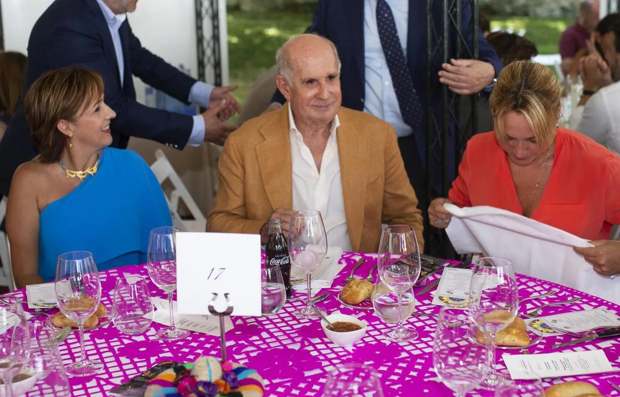 El empresario asturmexicano Juan Antonio Pérez Simón, en el Encuentro Hispanoamericano celebrado el pasado agosto en la Fundación Archivo de Indianos, en Colombres. 