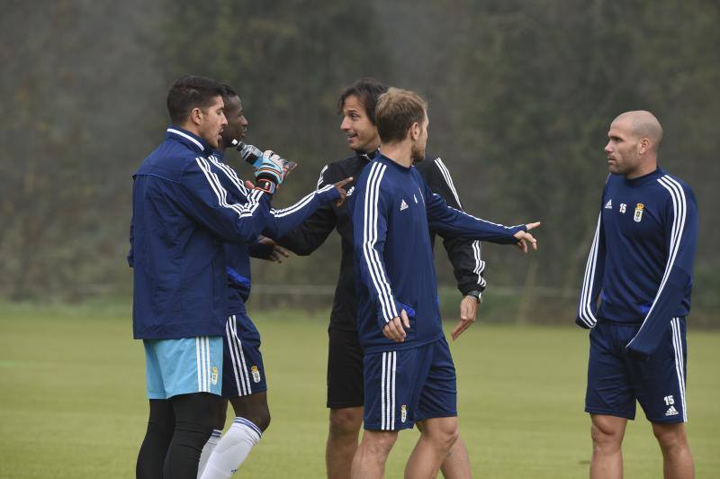 Fotos: Entrenamiento del Real Oviedo (22-10-2019)