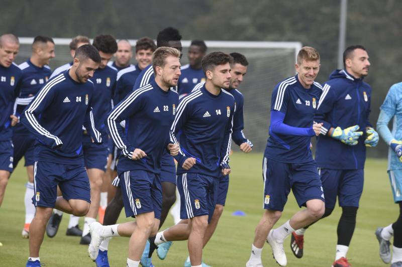 Fotos: Entrenamiento del Real Oviedo (22-10-2019)