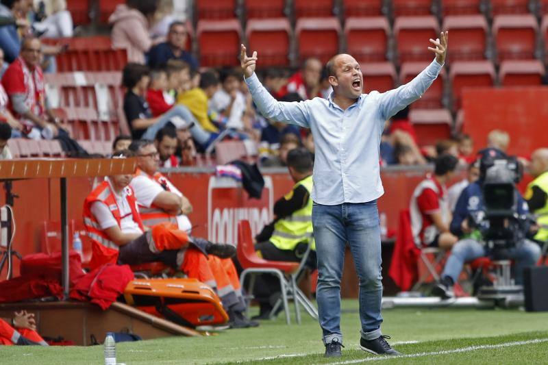 José Alberto, entrenador del Sporting. 