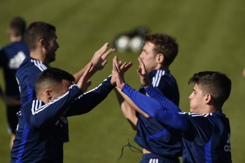 Fotos: Entrenamiento del Real Oviedo (29-10)