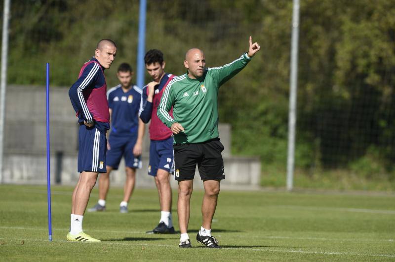 Fotos: Entrenamiento del Real Oviedo (29-10)