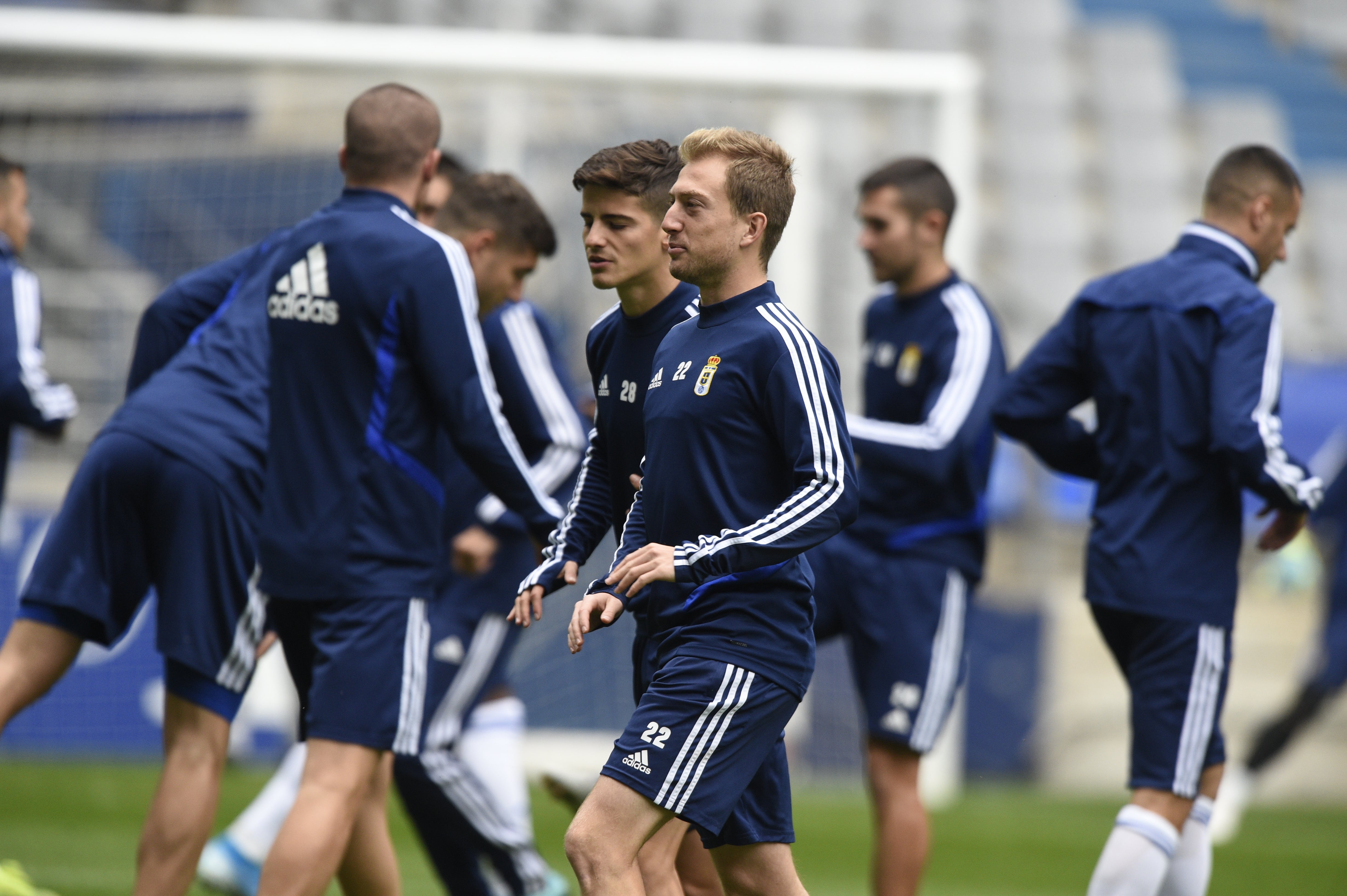 El Oviedo prepara su próximo encuentro ante el Almería