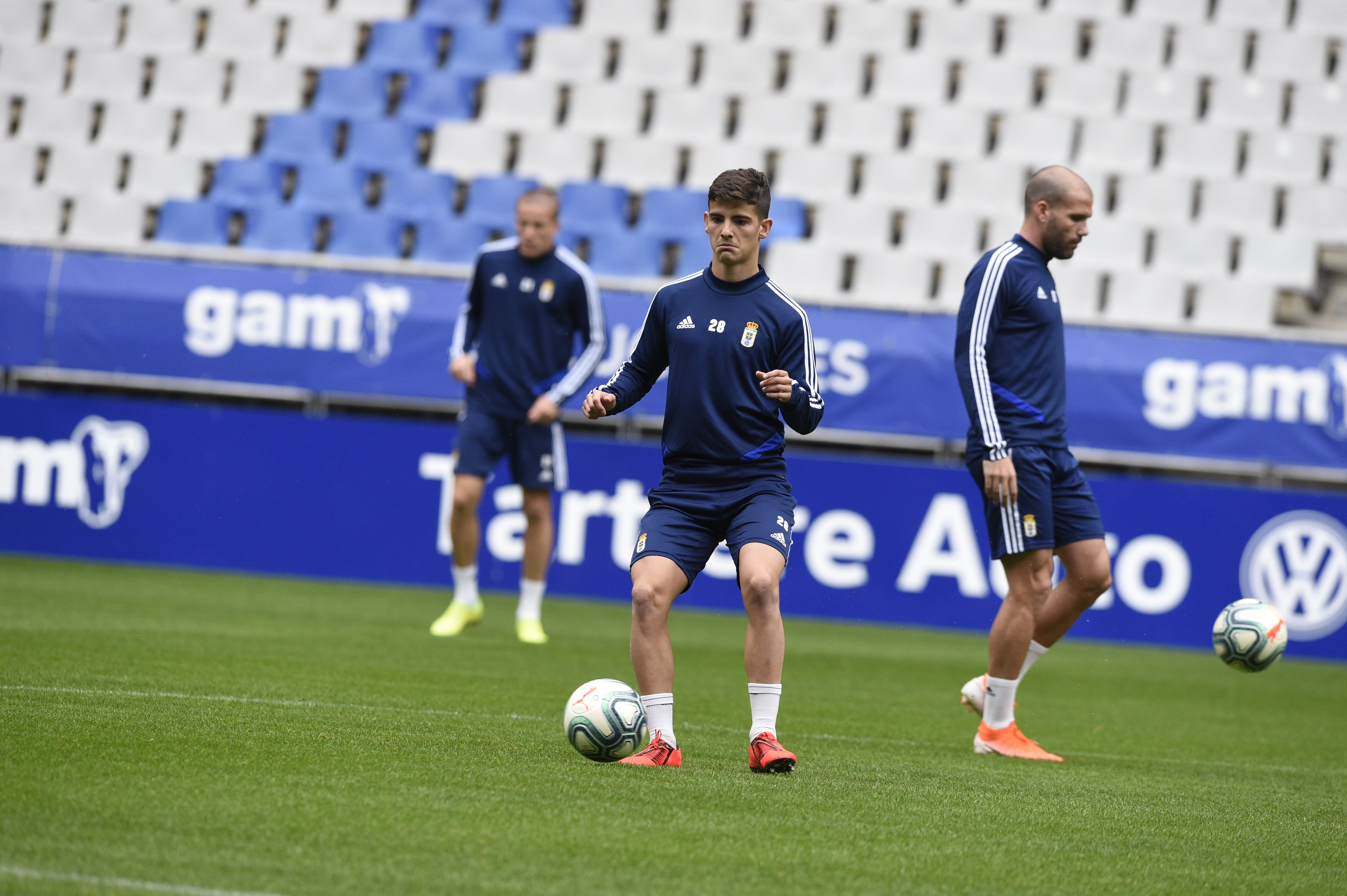 El Oviedo prepara su próximo encuentro ante el Almería