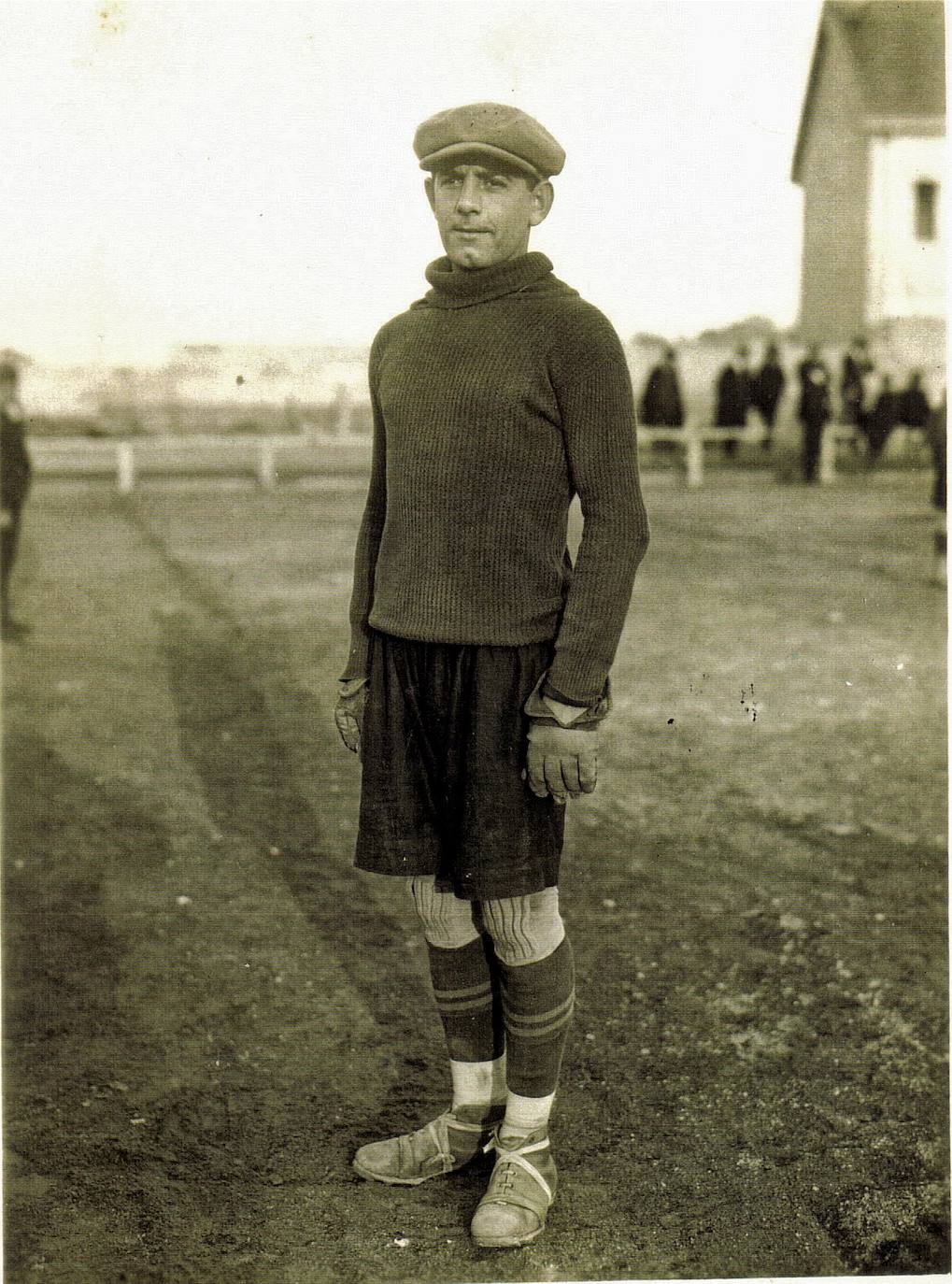 Óscar Álvarez, primer capitán del Real Oviedo. 