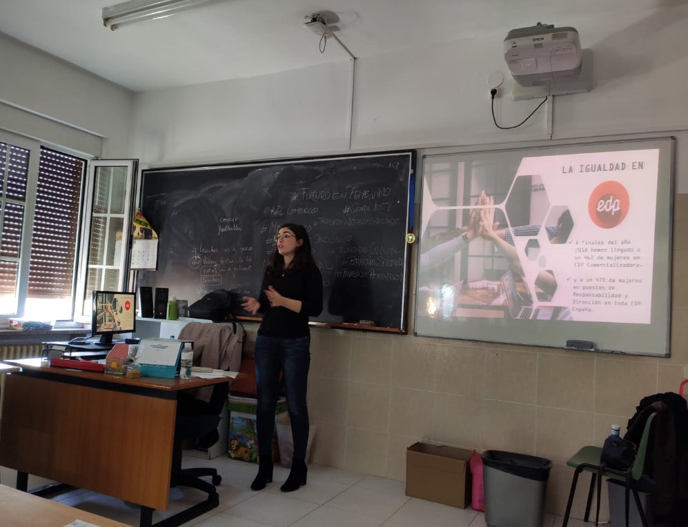 Taller 'Futuro en Femenino' con Blanca Balduque, EdP Energía