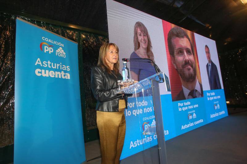 Psoe, Ciudadanos, Más País y Vox abrían la campaña en Oviedo, mientras que la coalición PP-Foro lo hacía en Avilés y Unidas Podemos en Gijón.