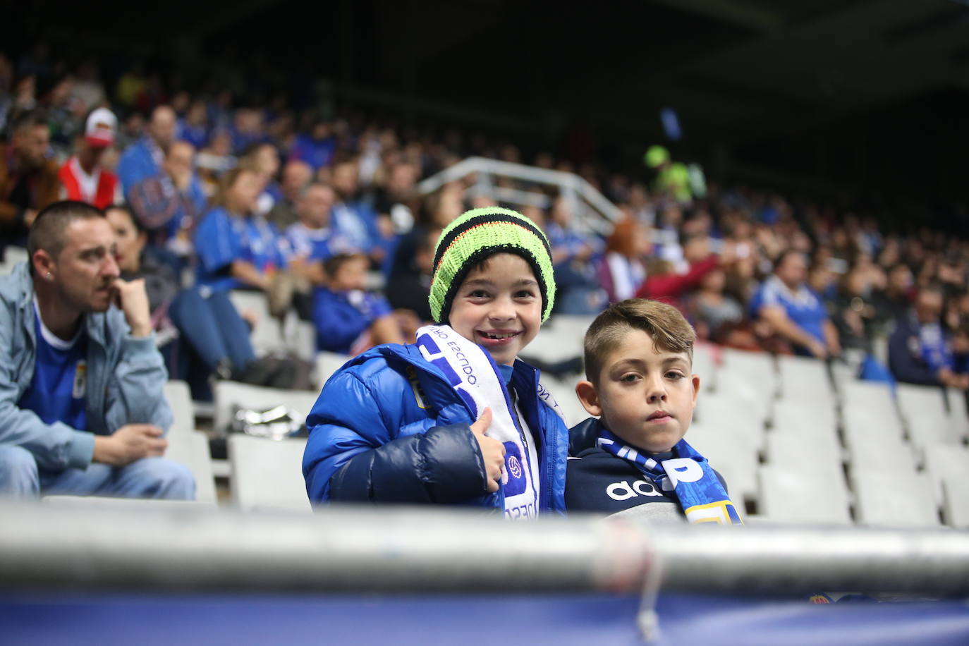 Búscate en nuestra galería si estuviste en el empate del Oviedo contra el Almería. 