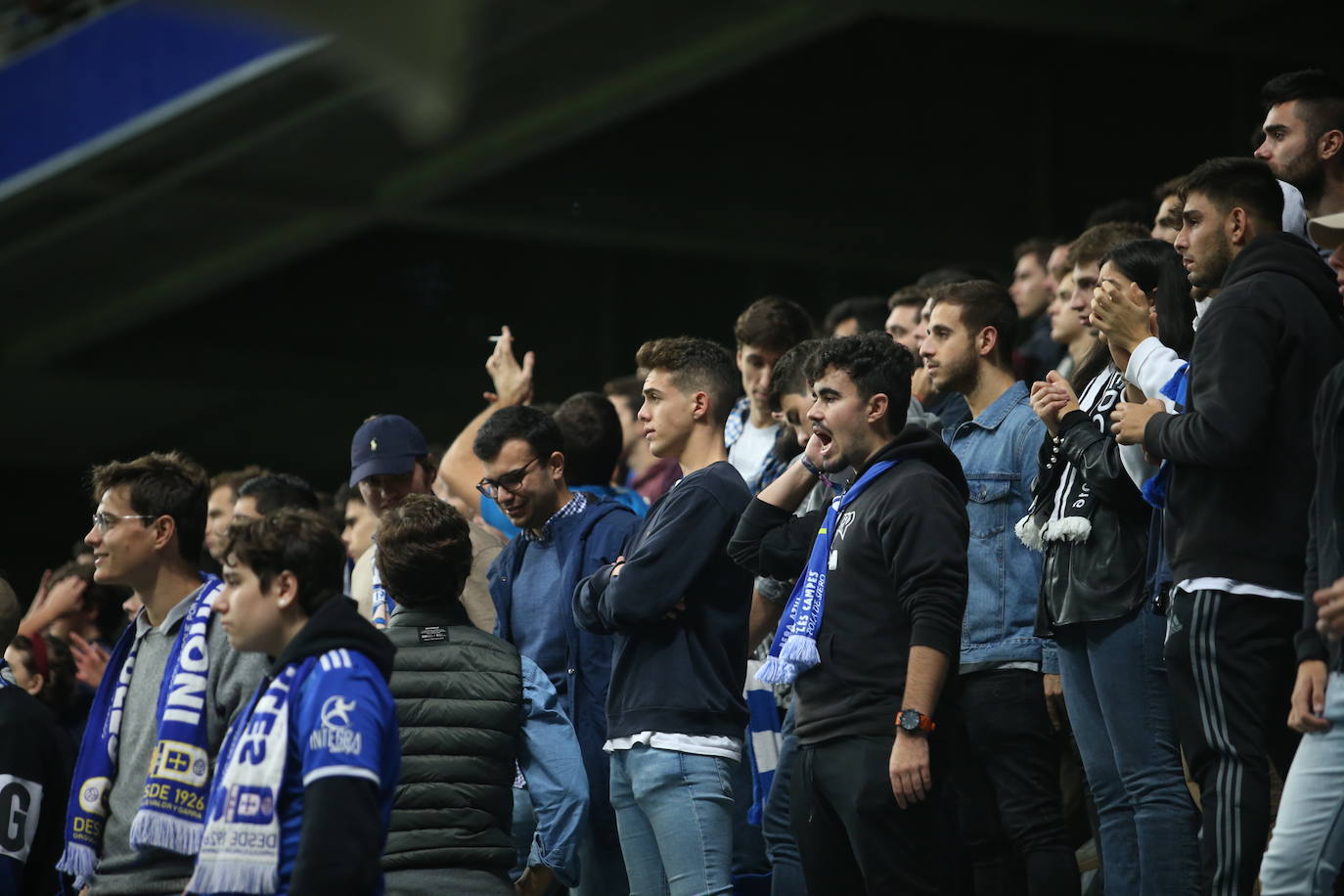 Búscate en nuestra galería si estuviste en el empate del Oviedo contra el Almería. 