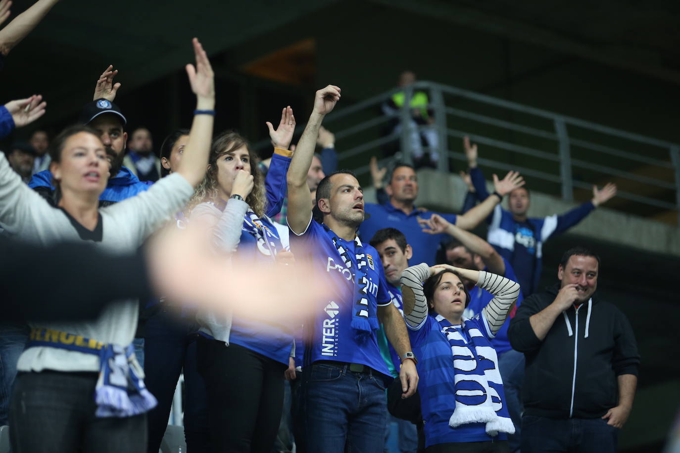 Búscate en nuestra galería si estuviste en el empate del Oviedo contra el Almería. 